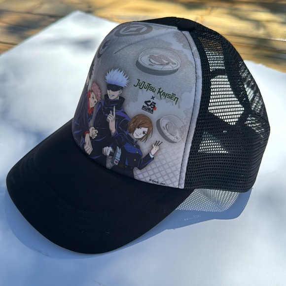 Jujutsu Kaisen X Kura Sushi Limited Edition Promo Snapback Cap Hat NWOT - Picture 3 of 8